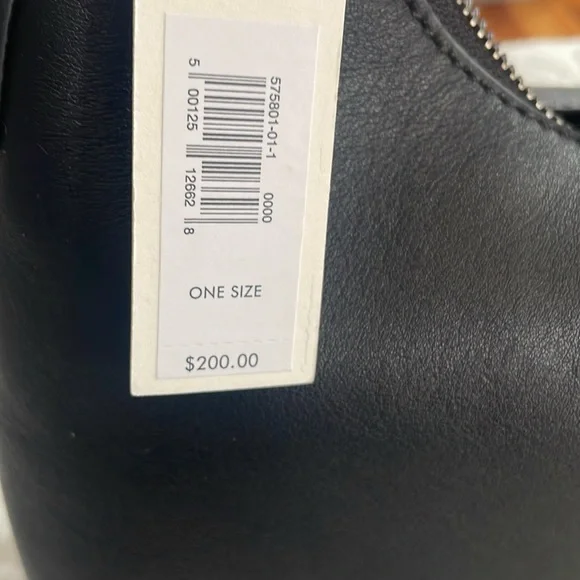 Banana Republic Black Leather Handbag - Picture 3 of 10